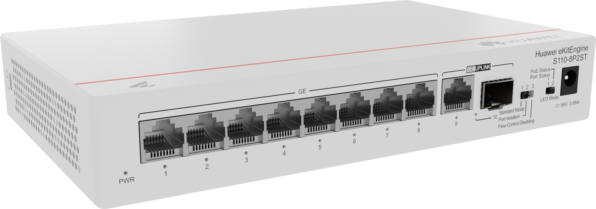 Huawei S110-8P2ST switch